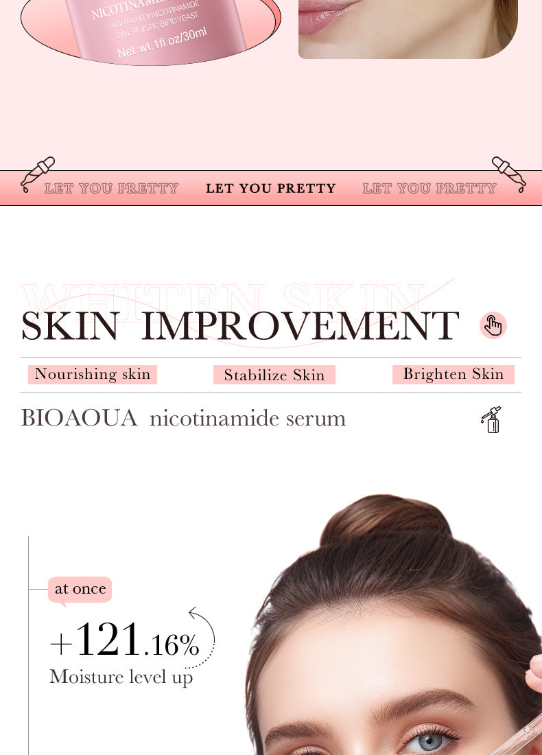 BIOAOUA Essence Series Hydrating and Nourishing Vitamins C Essence  Foreign Trade Factory Direct Sales