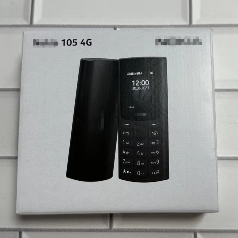 2023Mobile Phone105 GSM 4G Elderly Phone Non-Smartphone Dual SIM Feature Phone for Students and Seniors
