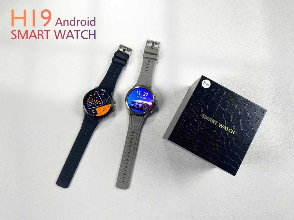 H19Smart Watch5G Global Connect Google Store APP Download Rotating Camera Video Call Photo Shooting Sports