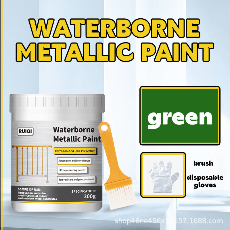 Water-based Metal Paint Anti-rust Paint Entry Door Iron Art Guardrail Color-changing Paint Anti-corrosion Industrial Paint Rust Conversion Paint