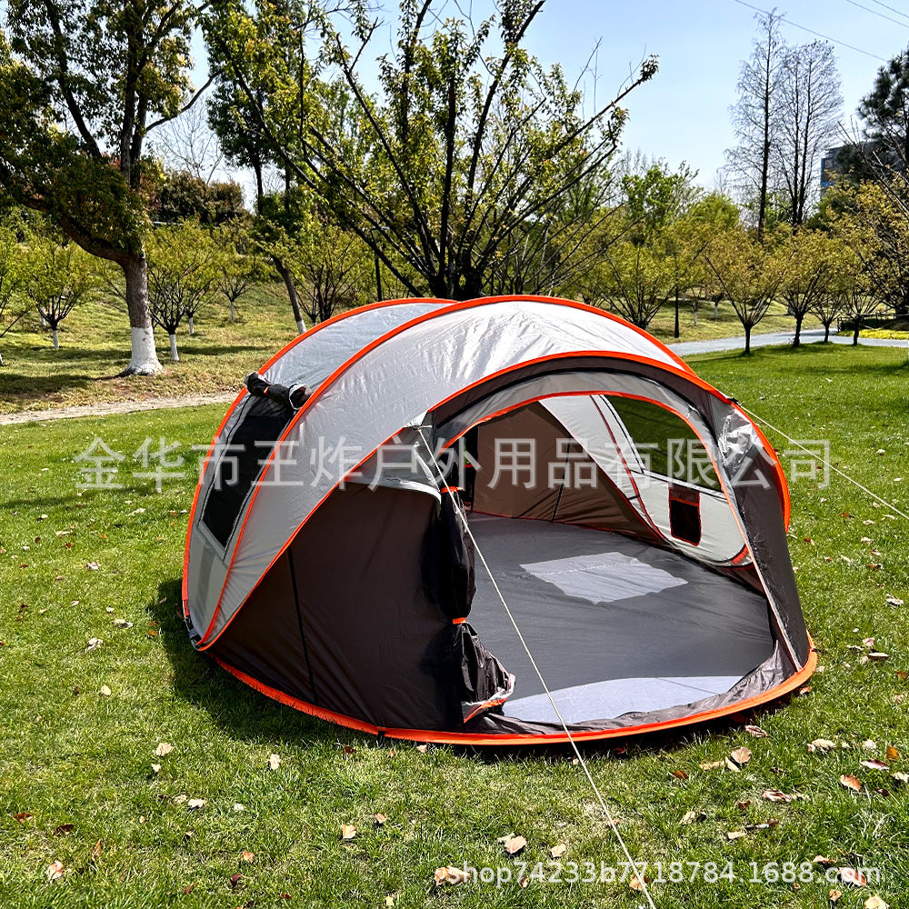 Fully Automatic Hand Throw Quick Open Tent Indoor Children's Tent Camping Windproof Rainproof Sunproof Tent