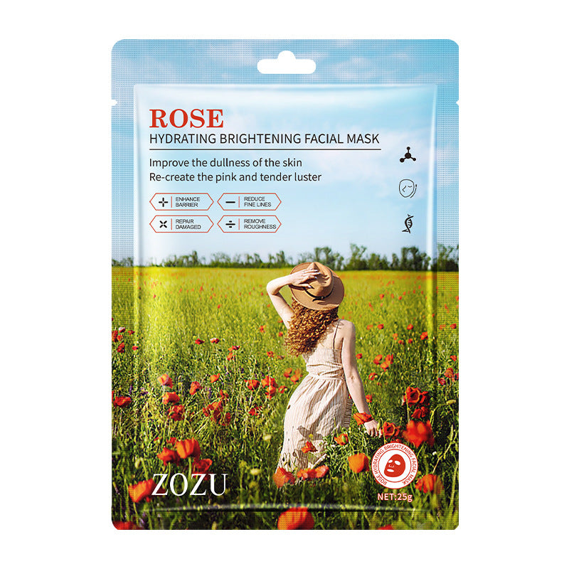 Plant Face Mask25g ZOZU Lavender Hydrating Moisturizing Chamomile Cross-Border Enmu Wholesale