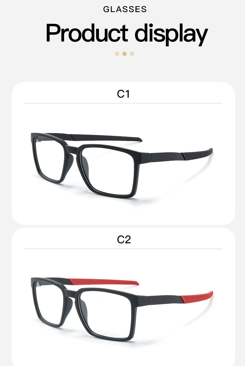 Sports Glasses Frame Metal Temples TR Material Frame New Cycling Glasses
