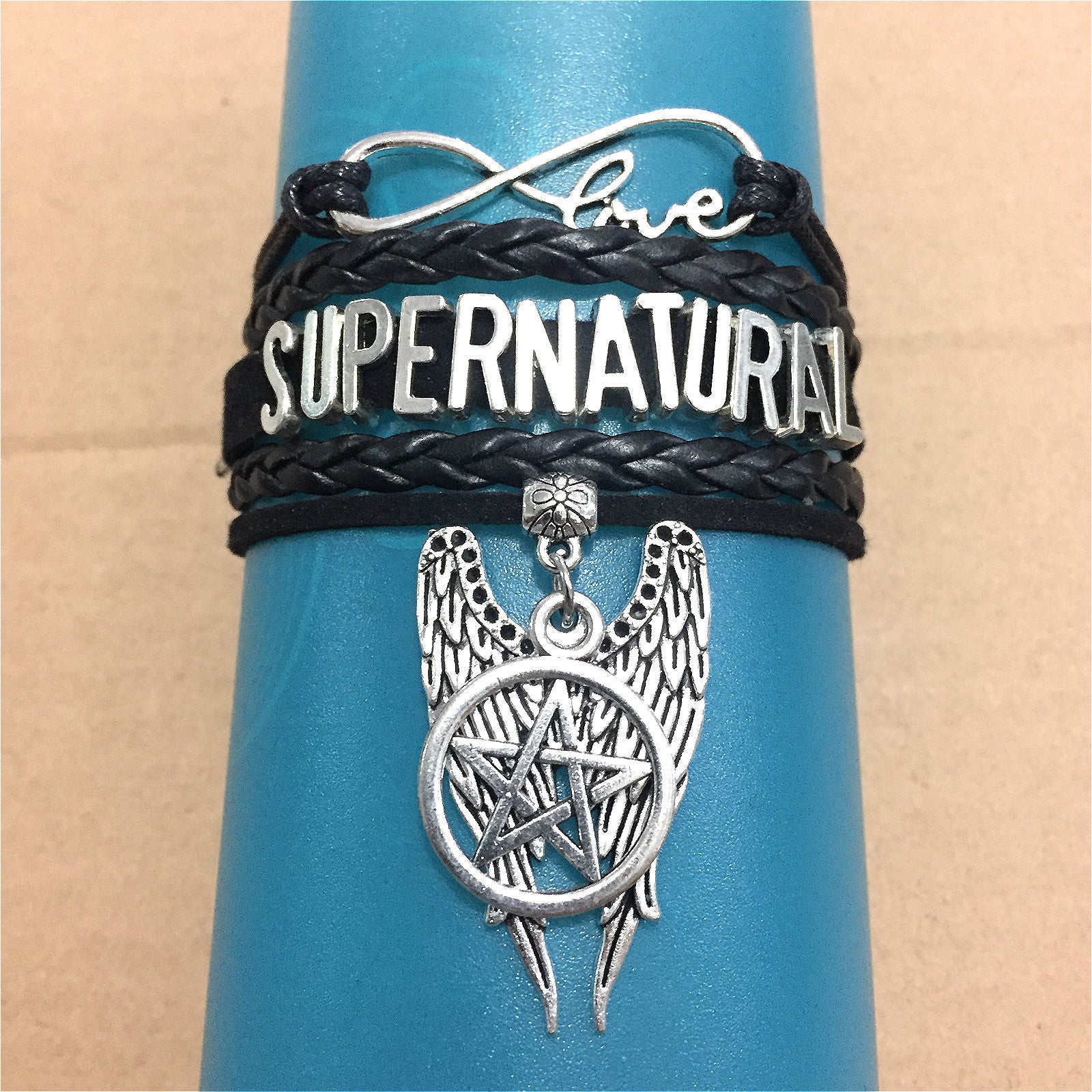 gymnastics Letter Bracelet for Women, Multi-layer Hand-woven Heart Pendant Gymnastics Sports Woven Bracelet