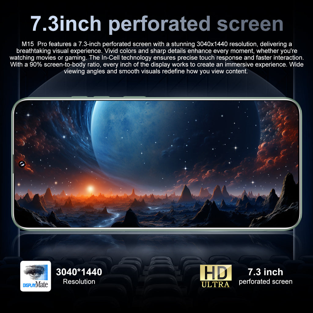 Popular M15 Pro Android Smartphone16+1T Factory Direct Sales Mobile Phone Available