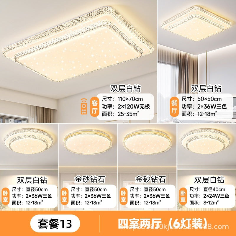 Lamp in the living room led Ceiling lamp, simple modern style, trendy with a high-end feel2025New model main headlight elegant lighting fixture