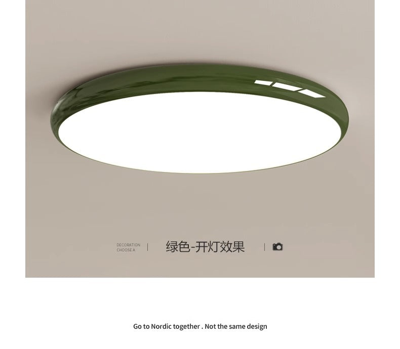 Ultra-Thin led Ceiling Light Simple Modern Zhongshan Master Bedroom Light Room Living Room Light Corridor Balcony Super Bright Lighting Fixture