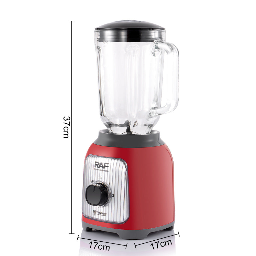 RAF European Standard Blender Plastic Cup Commercial Smoothie Cooking Machine Household Soy Milk Fruit Juicer R .2892