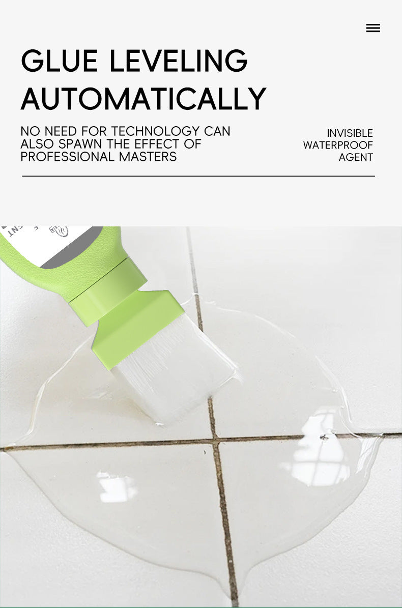 Waterproof Material Transparent Waterproof Glue Bathroom Waterproof Coating No-Brick Smashing Glue Acrylic Invisible Waterproof Agent