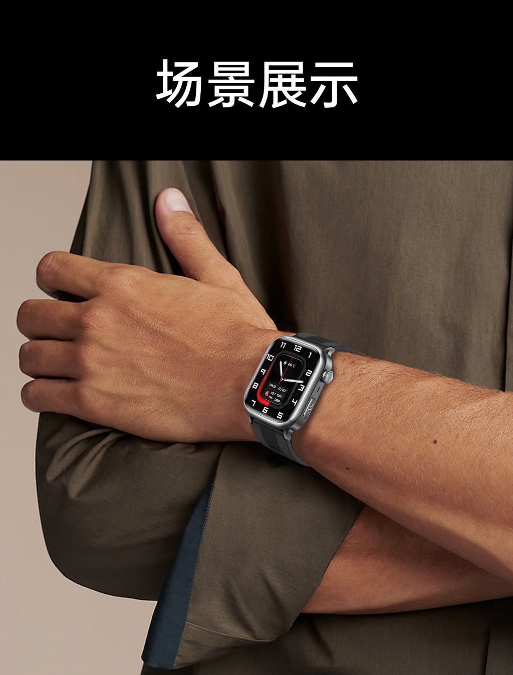 tk66Smart watch with precise air pump for blood pressure and ECG measurement amoled High-end Gift Smart Watch