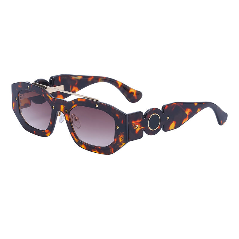 European and American Small Frame Sunglasses for Women UV Protection European and American Internet Celebrity Sunglasses for Women INS Wholesale