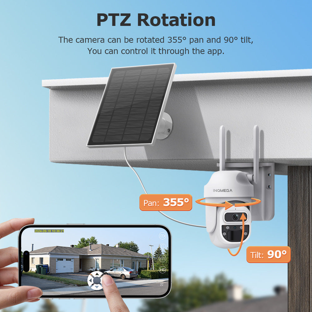 New4G Solar Camera Camera300Wan HD Full Color Night Vision Surveillance Outdoor Camera