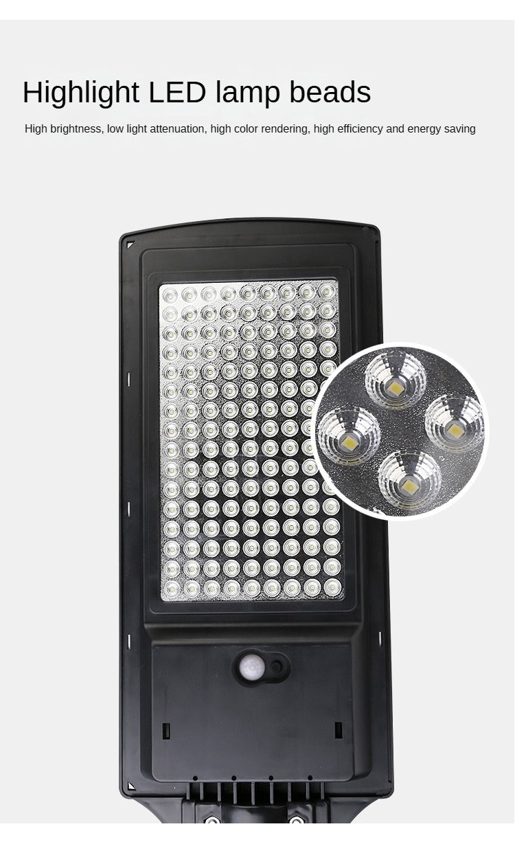Project Outdoor Aluminum Street Light Garden Integrated Led Solar Street Light