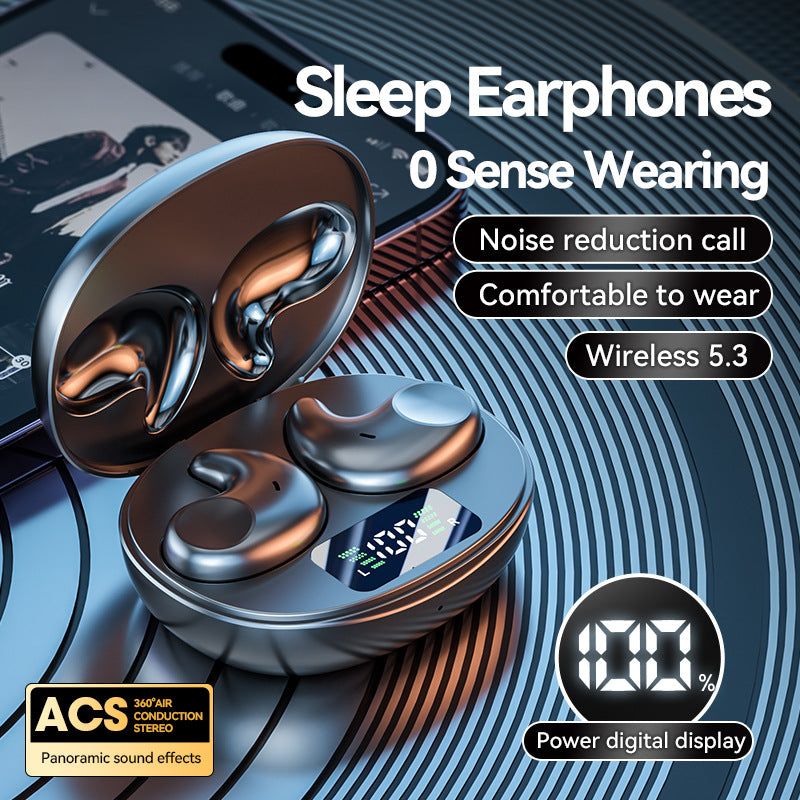 Popular M52Sleep-Specific Side-Sleep Bluetooth Earphones TWS Wireless Mini High-Looking Wireless Bluetooth Headphones
