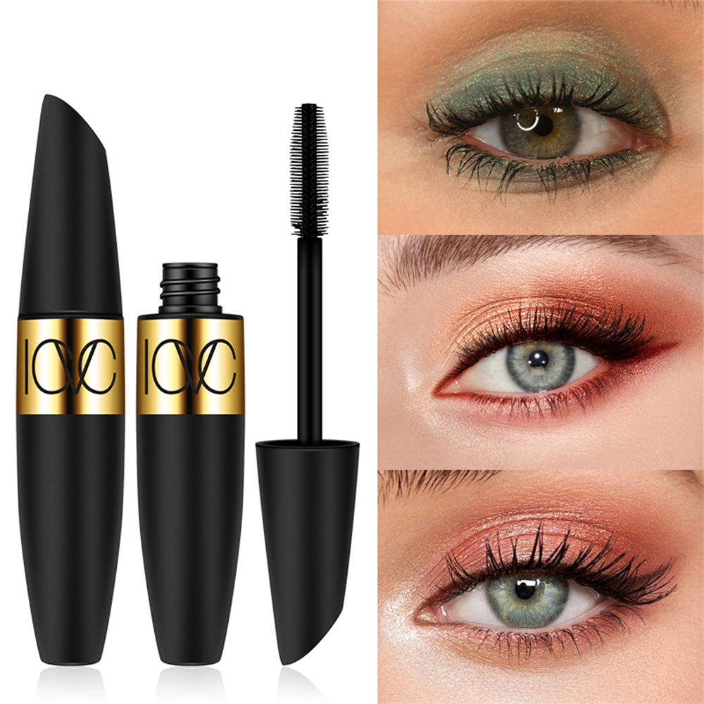 ICVC#1106Mascara curls, lengthens, thickens, smudge-proof, black, dense lashes