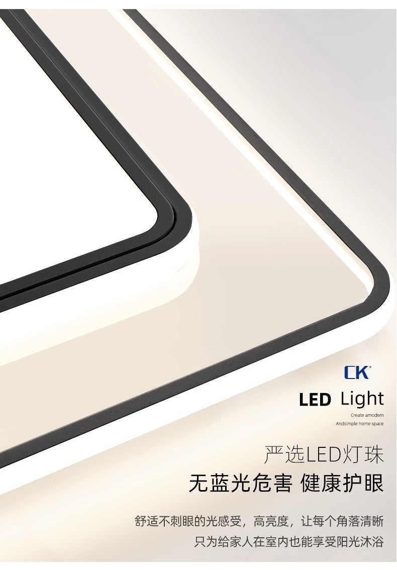 Living Room Lamp Main Lamp Ultra-Thin High-End Zhongshan Lighting Modern Simple Elegant Full Spectrum Eye Protection Bedroom Ceiling Lamp