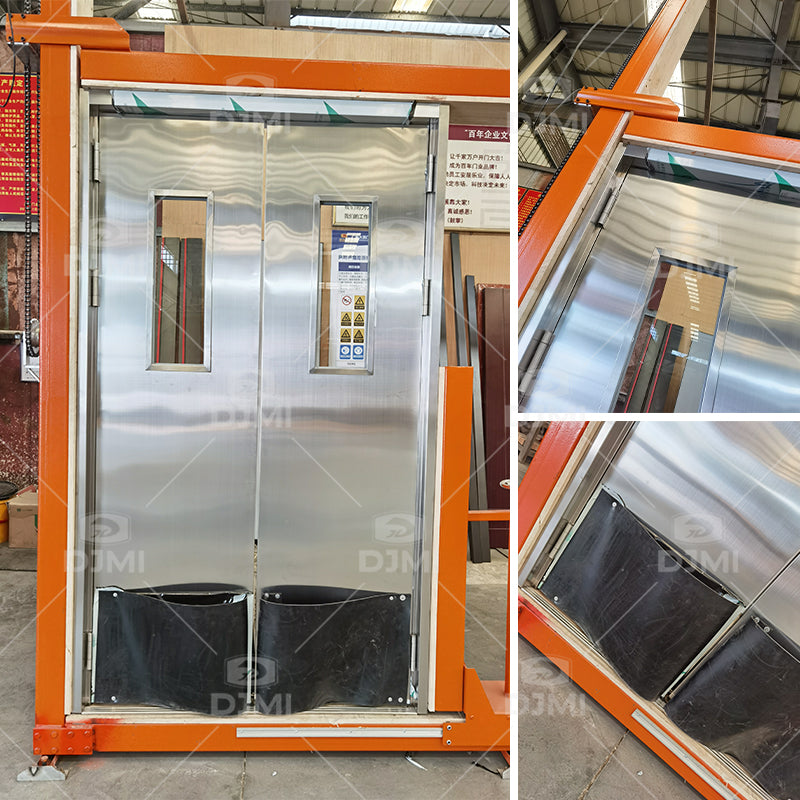 High Quality Stainless Steel Door Customized Fire Rated Stainless Steel Door Modern Design Kitchen Door for Hotel / Restaurant