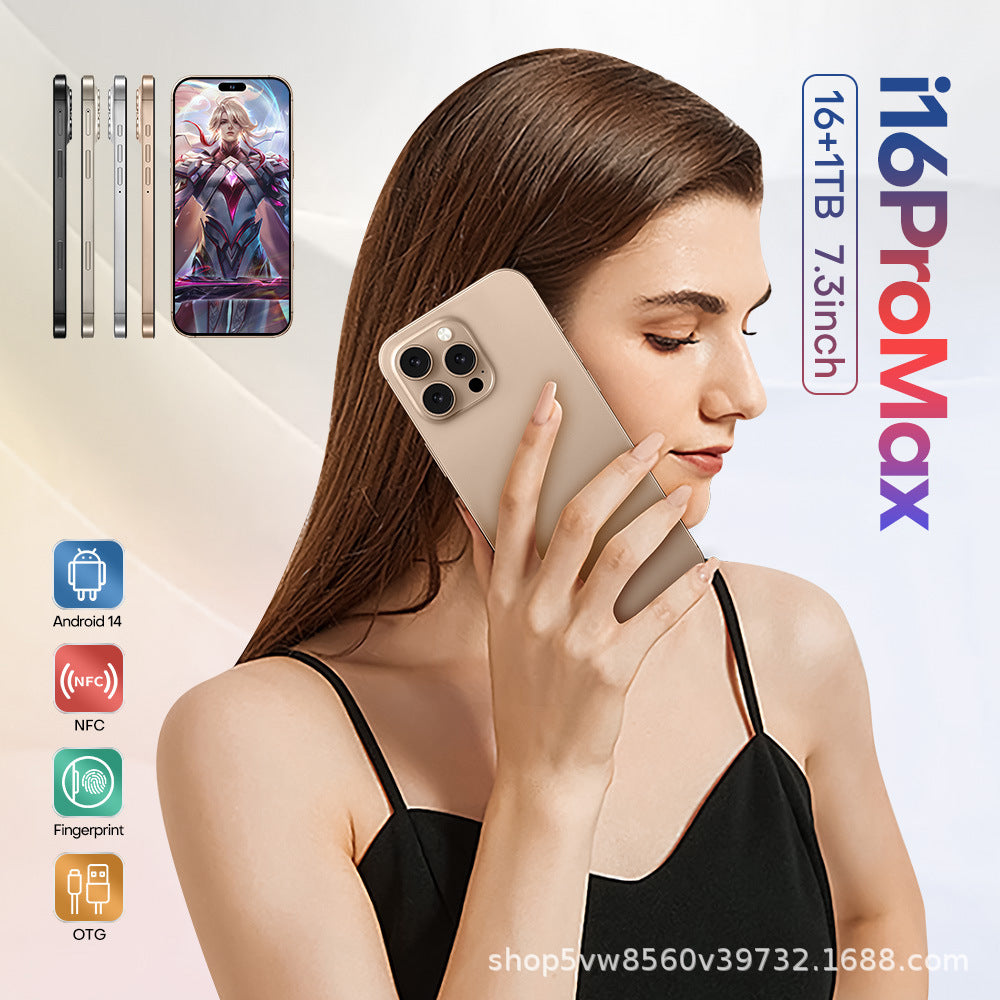 Mobile Phone i16proMax Smartphone16+1TB Android Smartphones In Stock Wholesale