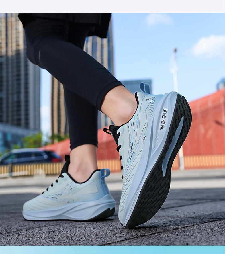 Youth Ultra-Light Soft Sole Running Shoes Leather Waterproof Comfortable Casual Fashion Men's Shoes Non-Slip Wear-Resistant Sports Shoes