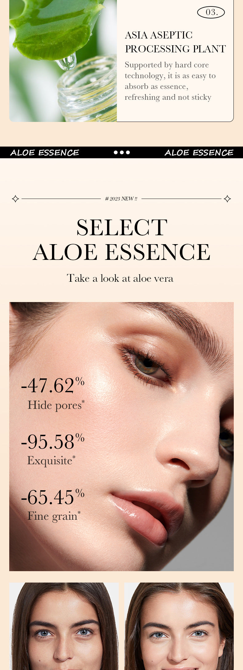 Full English Makeup SADOER Aloe Vera Foundation Liquid Long-lasting Clear Concealer Non-cakey  Wholesale