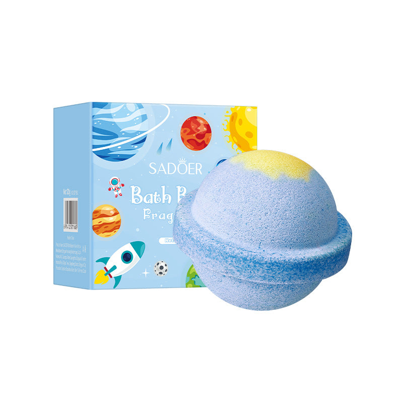 Full English Planet Bath Salt Ball120g SADOER Clean Fragrance Bath Ball  Wholesale