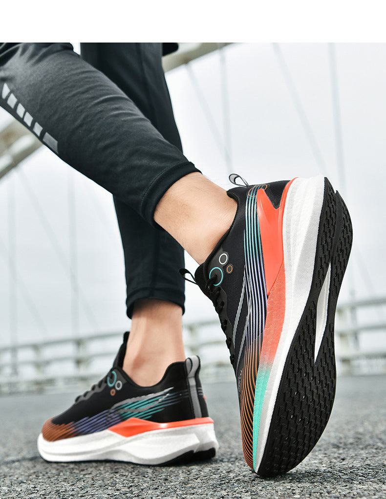 Red Rabbit8pro Rebound Cushioning Carbon Plate Running Shoes Mesh Breathable Non-Slip Sports Shoes Fashion Casual Racing Running Shoes