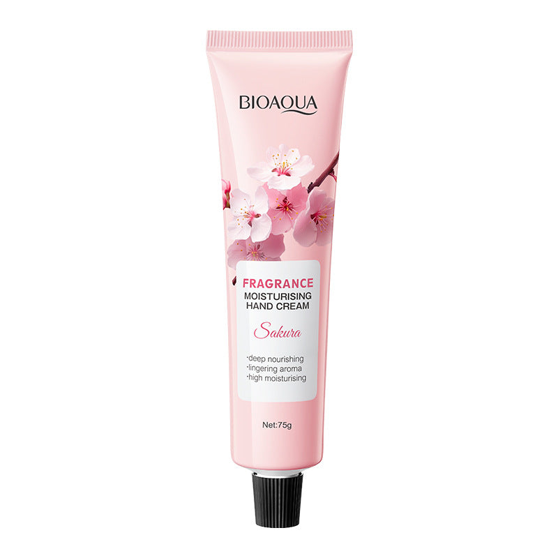 Sakura Moisturizing Hand Cream BIOAOUA Autumn and winter non-sleep moisturizing hand cream cross-border foreign trade wholesale