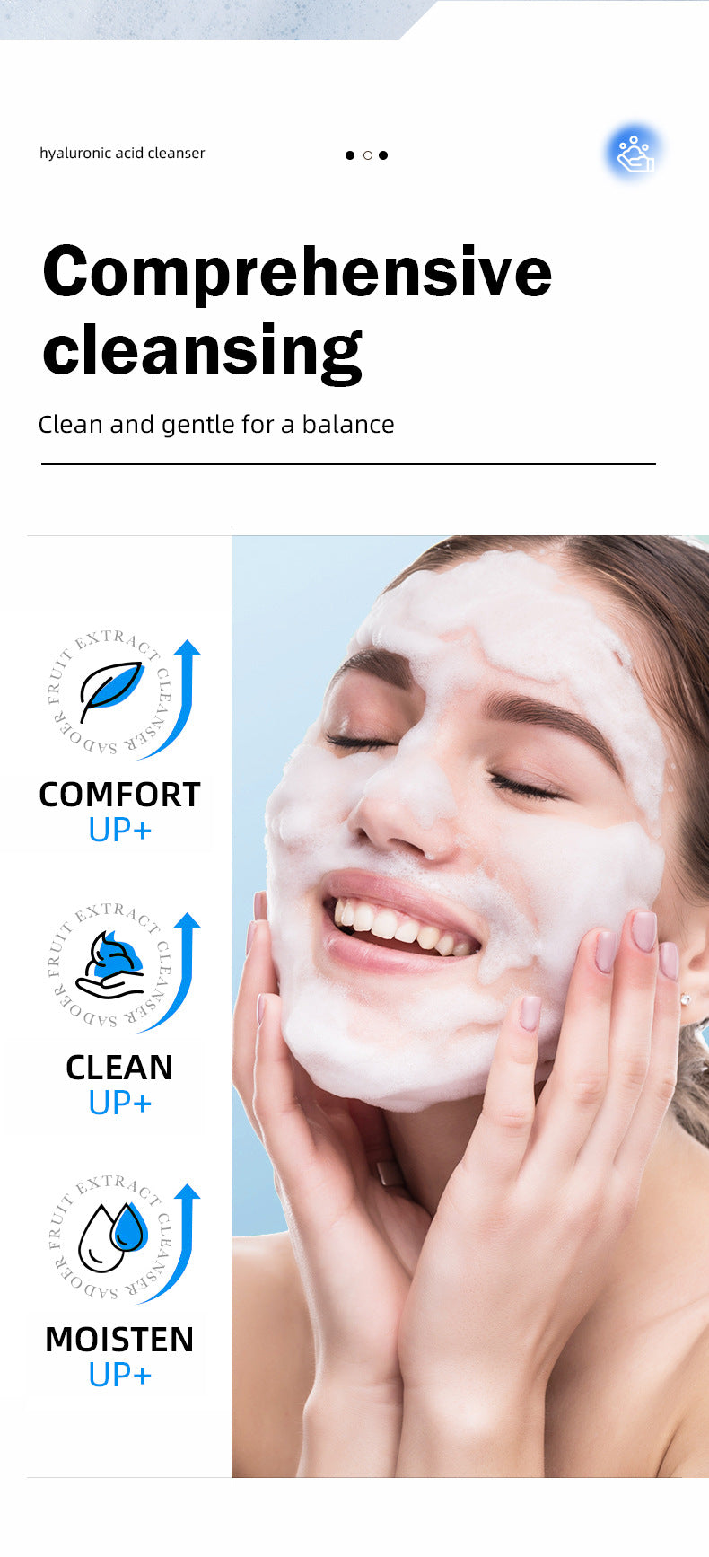 In Stock Moika Facial Cleanser Oil Control Wholesale