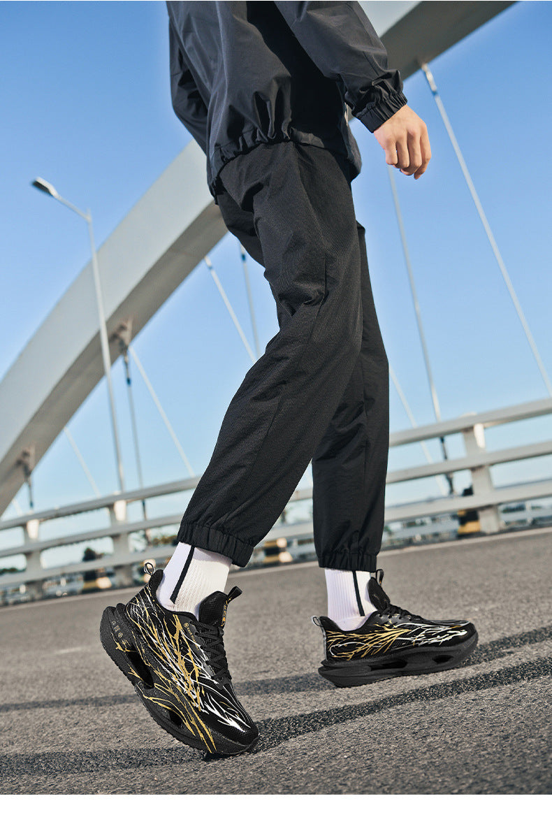 Red Rabbit9pro Winter New Leather Fleece-Lined Warm Running Shoes for Teenagers with Real Carbon Plate Training Sports Shoes