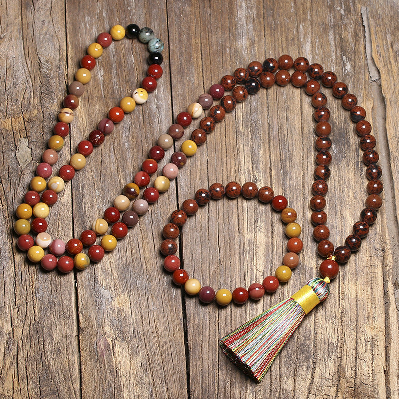 Popular Natural Tiger Eye Stone Alloy Bracelet Adjustable Braided Bracelet Factory Direct Sale