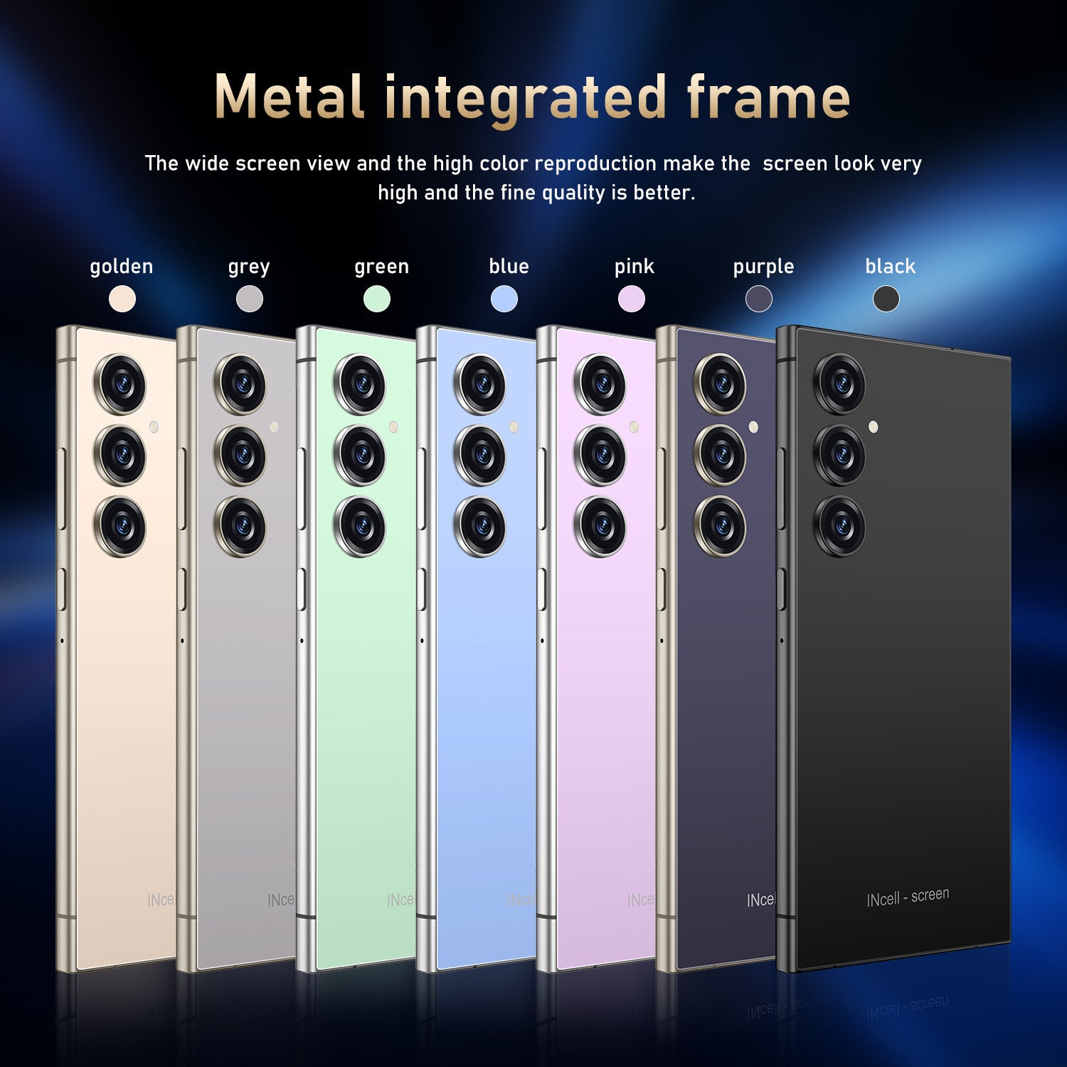 Exclusive Supply C24 Pro Smartphone7.3Extra Large Screen16+1T Android Phone Source Factory