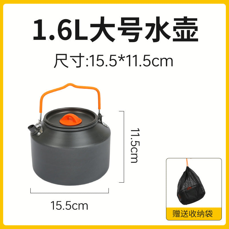 Cookware Set Pot Camping Tableware Cookware Camping Equipment Full Set Kettle Frying Pan Cooking Stove  Multi-Purpose