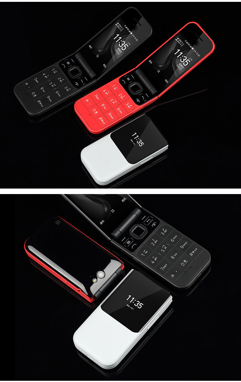 Mobile Phone2720Flip cover elderly phone non-smartphone2G Elderly Student Dual-SIM Overseas Mobile Phone Wholesale