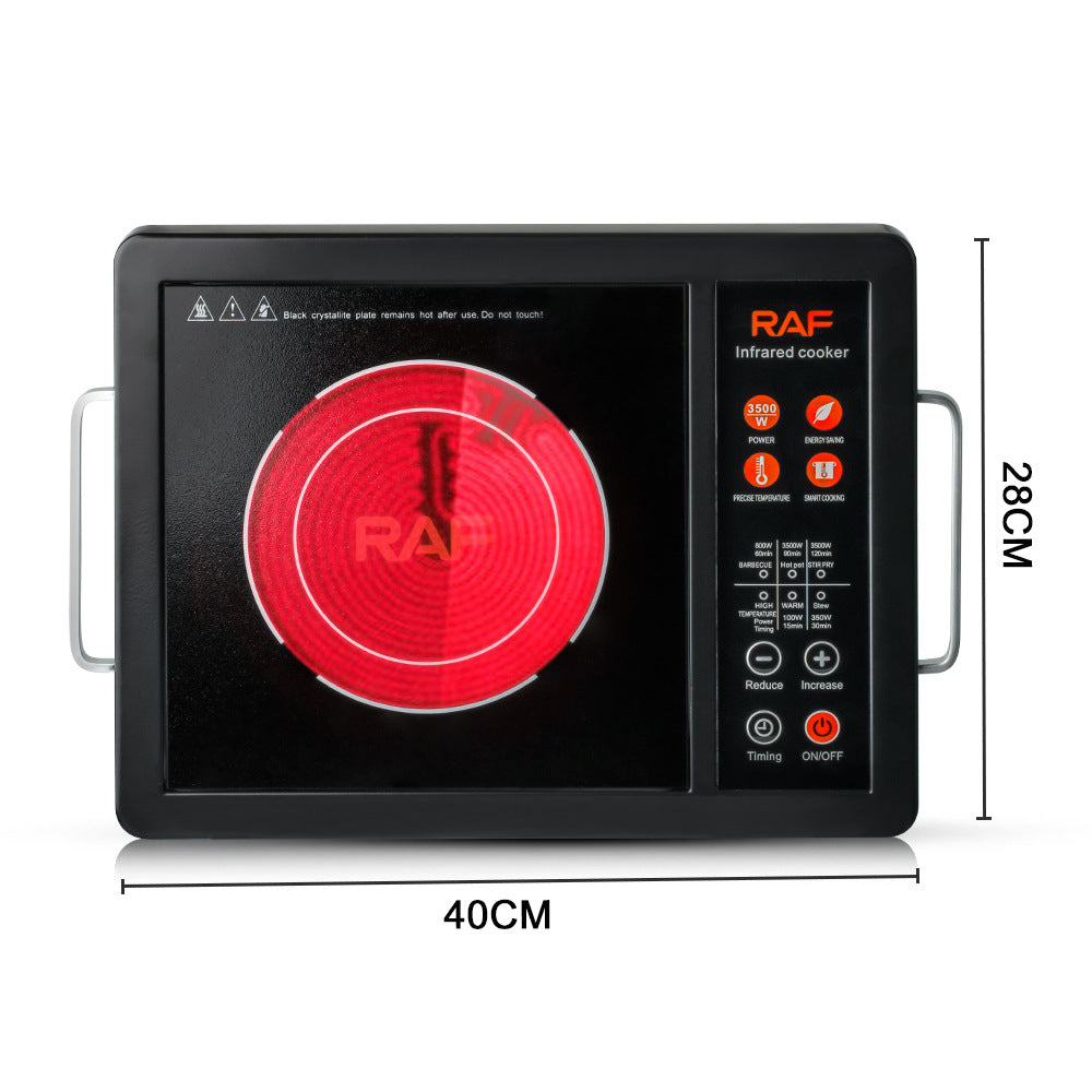 RAF European-style High-power Intelligent Electric Ceramic Stove for Home Use Multifunctional Stir-fry Energy-saving Induction Cooker