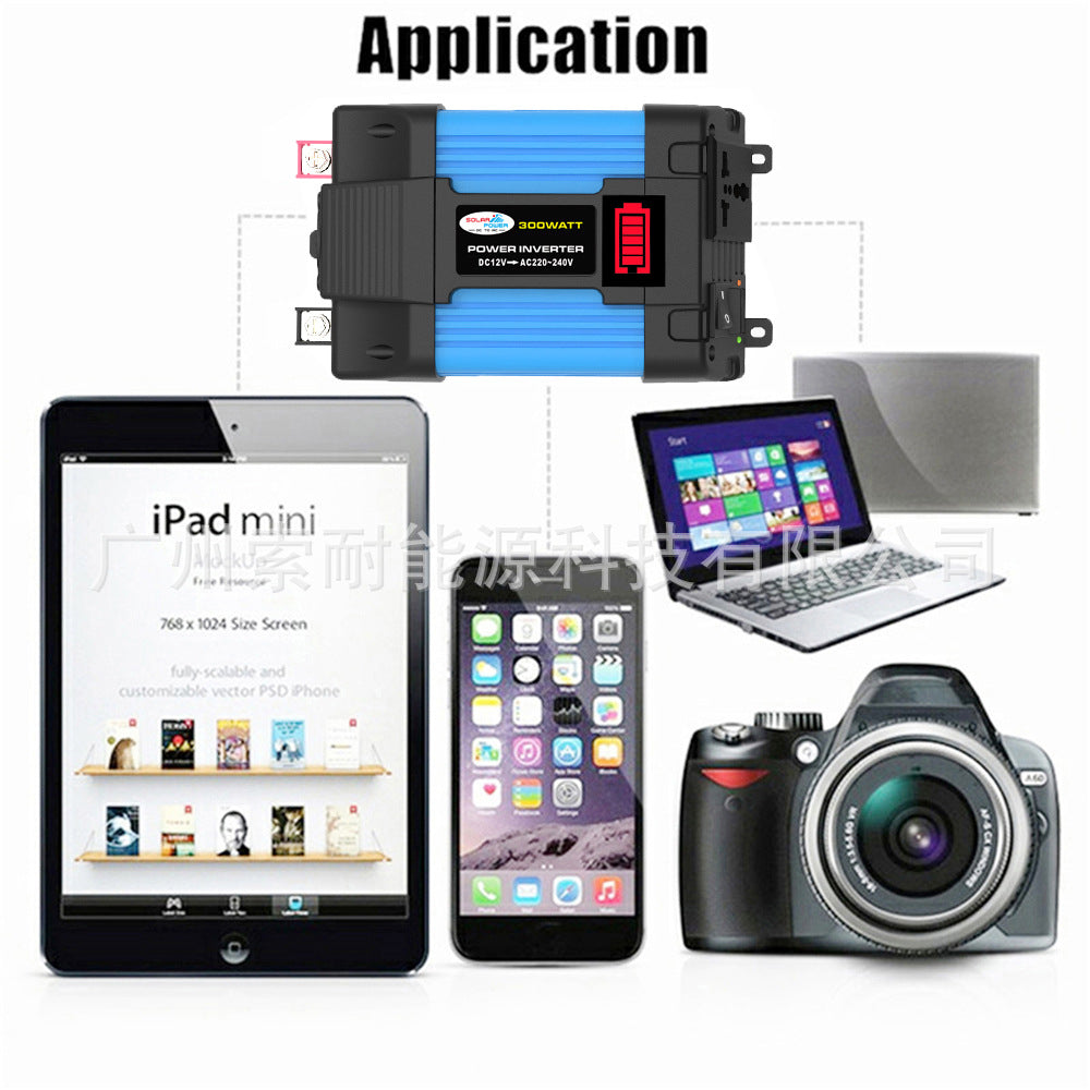 【New Product】Vehicle Inverter300W 500W 12V Turn110V 220V Car Inverter