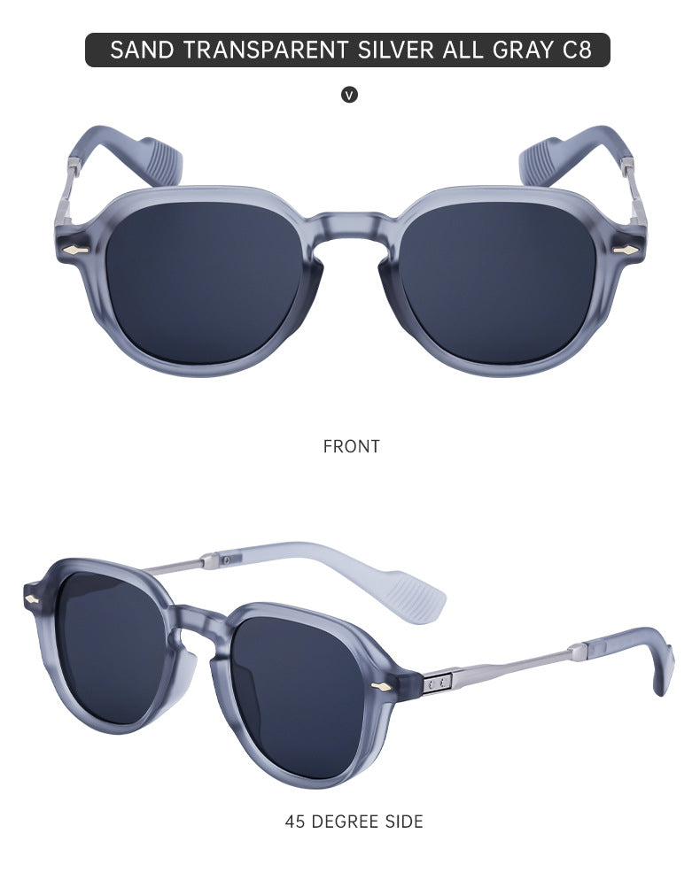 Leopard Print Vintage Sunglasses for Women, European and American Style Small Square Frame Sunglasses, Outdoor Street Photography Sun Protection Glasses sunglasses