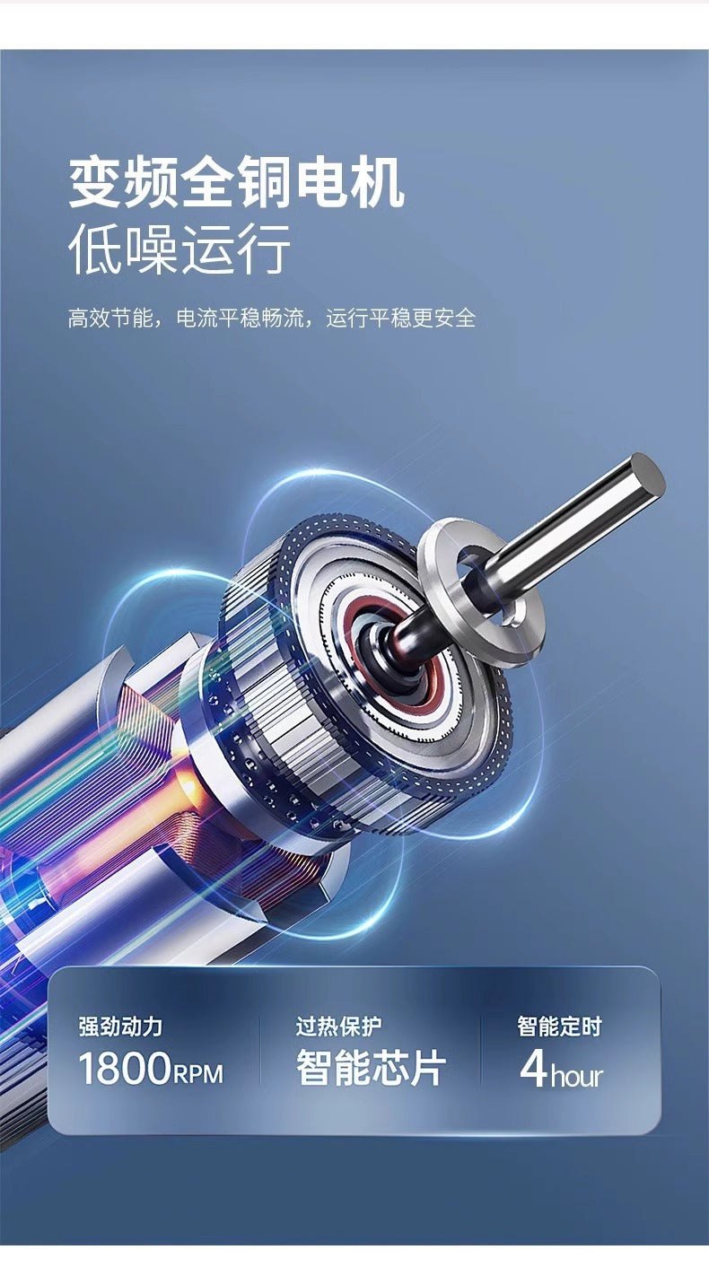 Invisible Fan Light Full Spectrum Eye Protection High Wind Power Silent Modern Simple Hall Bedroom Room Restaurant Ceiling Fan Light