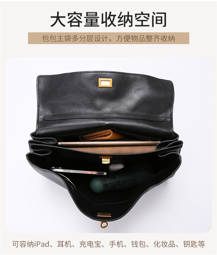 B Home Bag Women's New Bag Shoulder Bag Large Capacity Commuting Handbag High-end Fashion Tote Bag Women