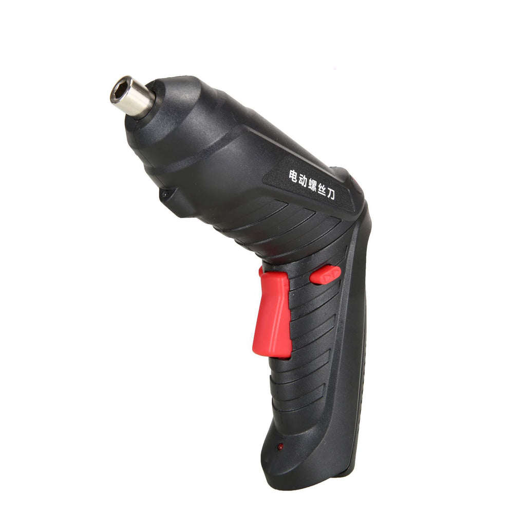 Home Tool Set Small Electric Drill Multi-Function Lithium Battery Cordless Screwdriver Mini Electric Screwdriver