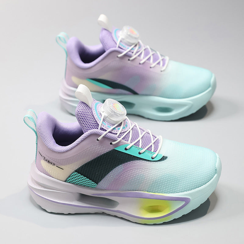 Feiteng5U Children's Shoes Casual Fashion Children's Running Shoes Lightweight Shock Absorbing Boys' Shoes Anti-Slip Wear-Resistant Sports Shoes