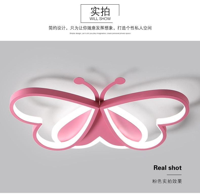 Children's Lamp Eye Protection Cartoon led Ceiling Lamp Boys Girls Kindergarten Lamp Iron Art Room Bedroom Lamp Wholesale