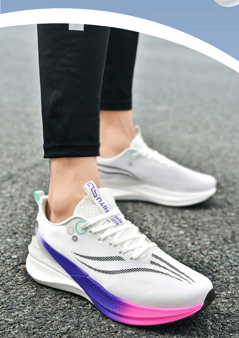 Red Rabbit8pro Rebound Cushioning Carbon Plate Running Shoes Mesh Breathable Non-Slip Sports Shoes Fashion Casual Racing Running Shoes