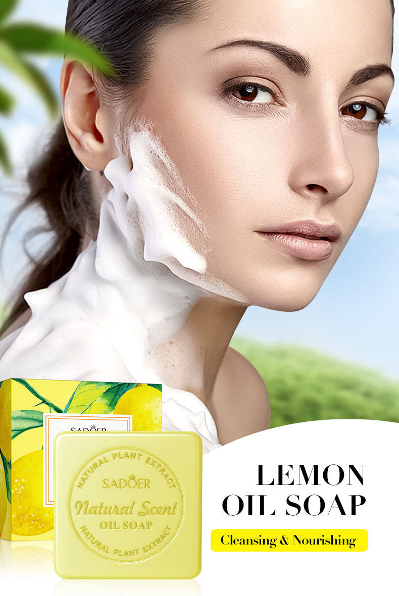 Full English Plant and Fruit Scented Soap100g SADOER Cleansing, Moisturizing Handmade Soap  Wholesale