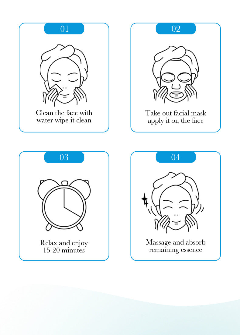 Full English Mask BIOAOUA White Truffle Moisturizing Caviar Nourishing Resurrection Grass Hydrating  Wholesale