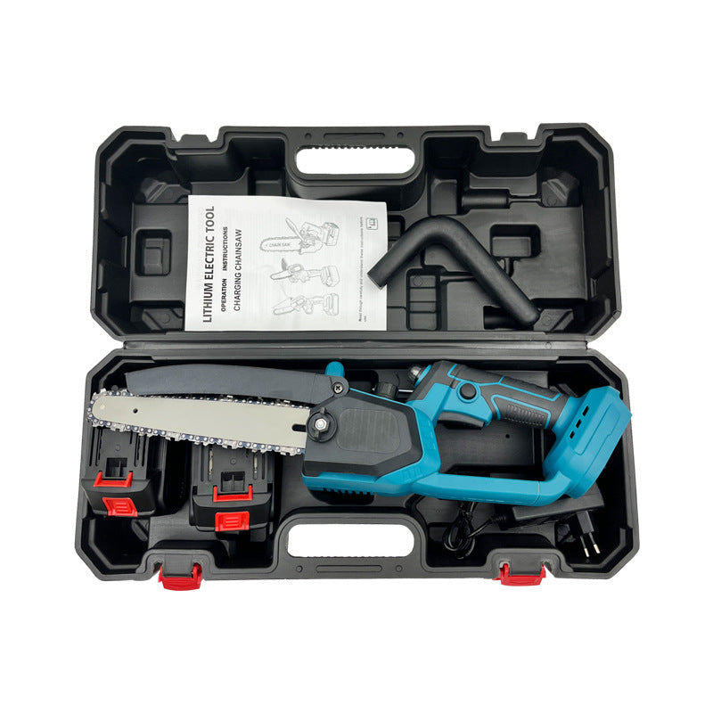 MT Brushless Electric Chainsaw Logging Saw Household Mini Handheld Saw Rechargeable Saw Garden Saw Handheld Lithium Electric Saw