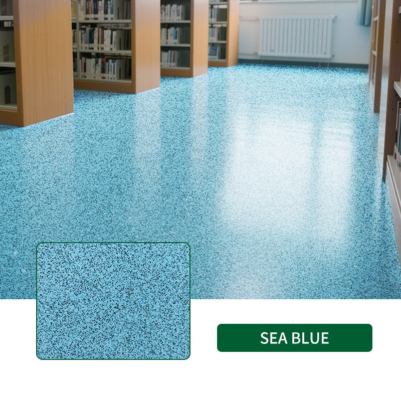 Qixia Epoxy Color Sand Floor Paint Cement Floor Paint Wear-resistant Imitation Marble Paint Self-leveling Floor Paint