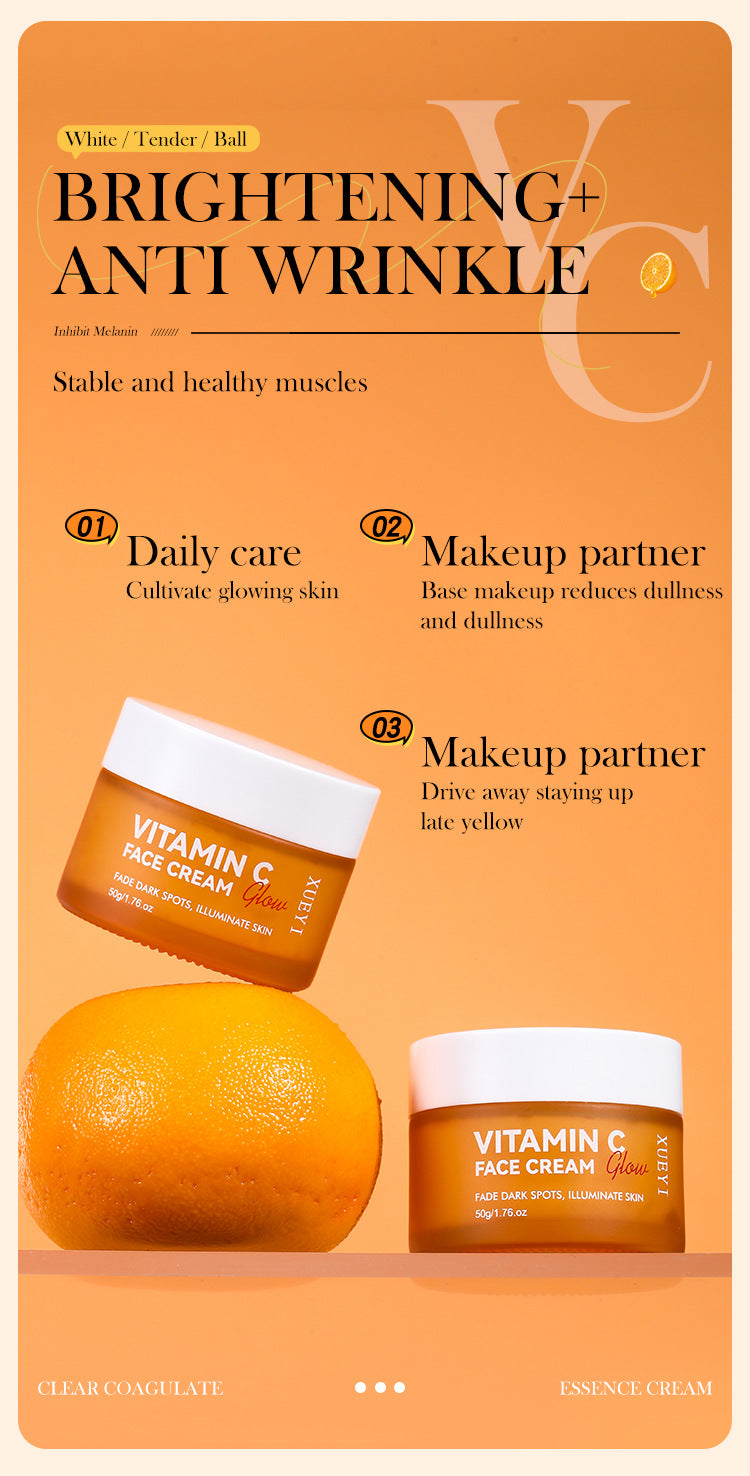 Dimension C Face Cream Moisturizing Repair Brightening Skin Tone Lazy Face Cream Lifting Firming Pore Minimizing VC Essence cream