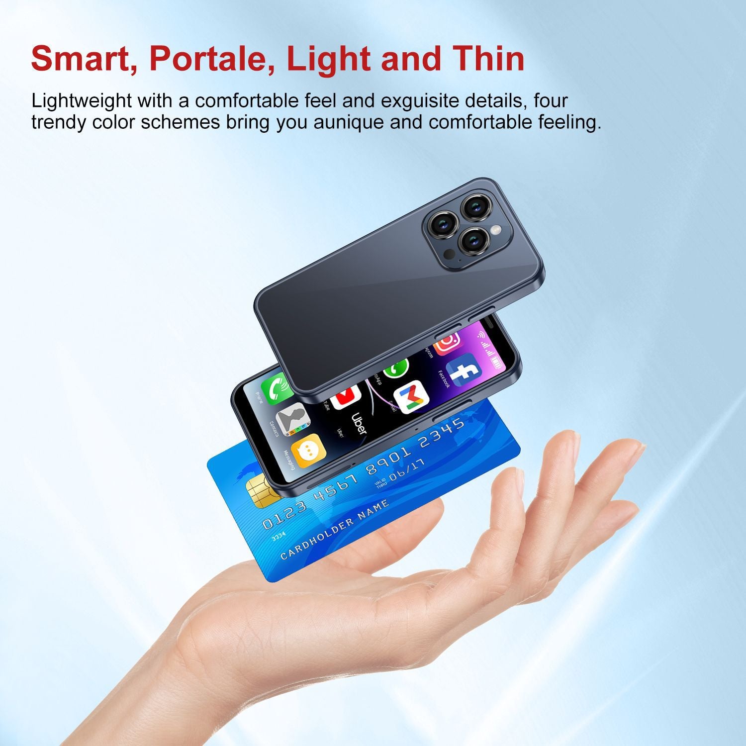 Hot-selling Exclusive for Mobile Phones XS15Smartphone Dual SIM Mini Smartphone Android4G Small Mobile Phone Wholesale