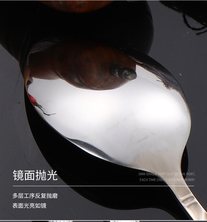 410Stainless Steel Tableware Hotel Restaurant Hemp Rope Pattern Knife Fork Spoon24Set of Western Steak Knives and Forks