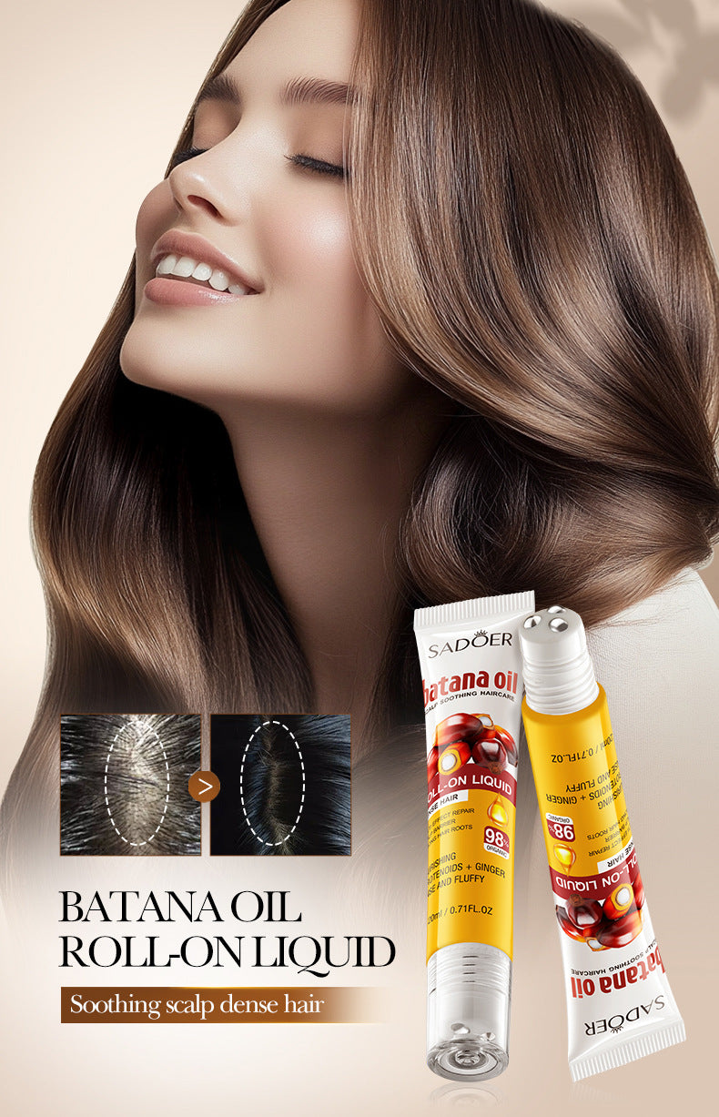 Scalp Conditioner Bataña SADOER Dense Hair Moisturizing Smooth Roll-on Cross-Border Wholesale